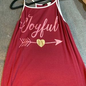 Cute summer tank